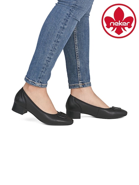 Black - Rieker Slip-on Shoes