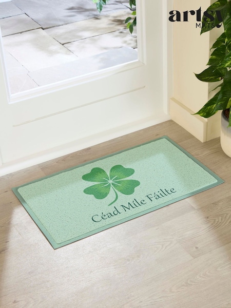 Artsy Mats Cead Mile Failte Indoor/outdoor Doormat