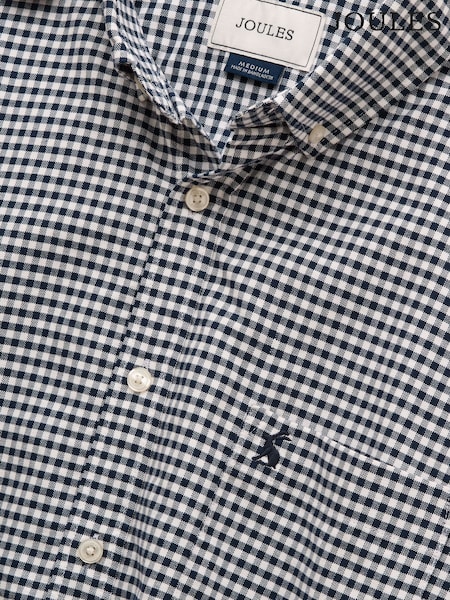 Joules Blue Gingham Check Shirt (656958) | R$ 365