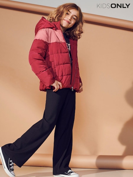 ONLY KIDS Wide Leg Jersey Black Trousers (657014) | ‏58 د.إ.‏