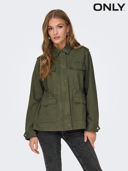 ONLY Green Utility 100% Cotton Cargo Jacket (657017) | €29