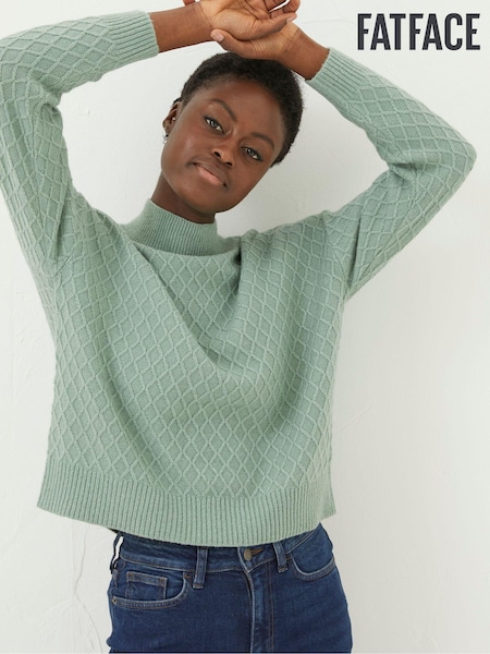 FatFace Green Vicki Jumper (657084) | €30