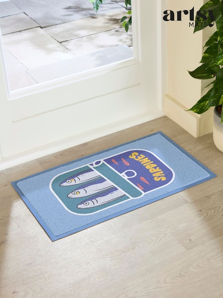 Artsy Mats Sardine Tin Coir Doormat