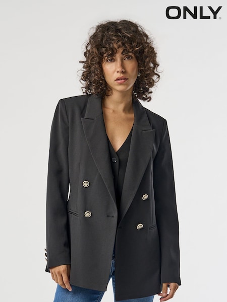 ONLY Black Military Button Blazer (657216) | €34