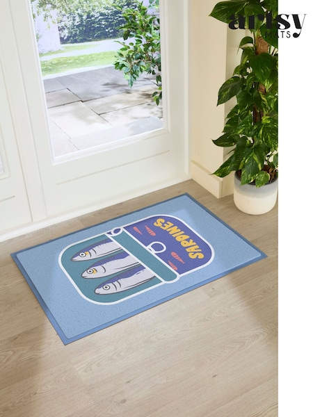 Artsy Mats Sardine Tin Indoor/outdoor Doormat