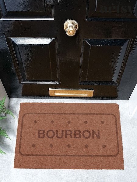 Artsy Mats Bourbon Biscuit Coir Doormat