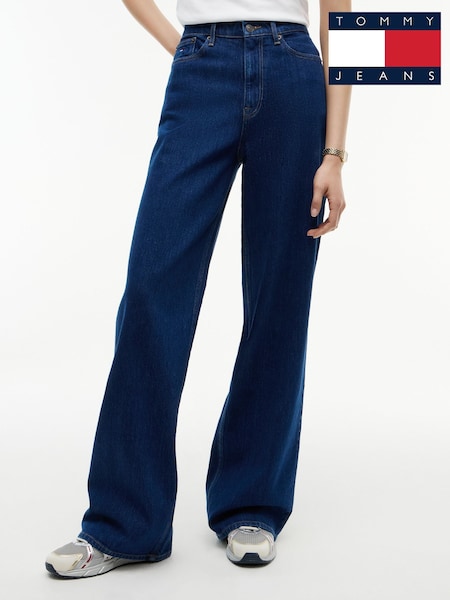 Blue - Tommy Jeans Claire High Rise Wide Jeans