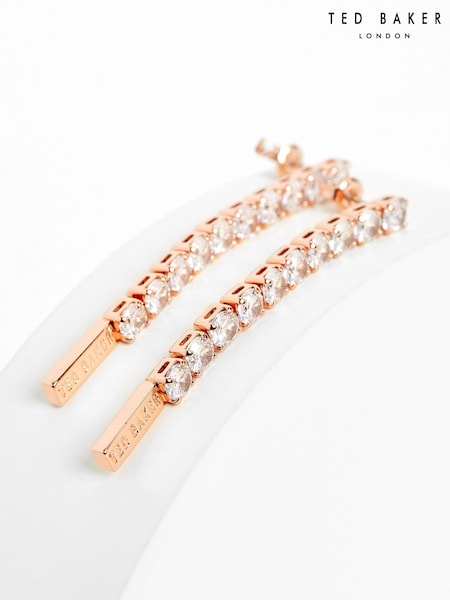 Ted Baker Pink MELLSIE Crystal Drop Earrings (659026) | €23