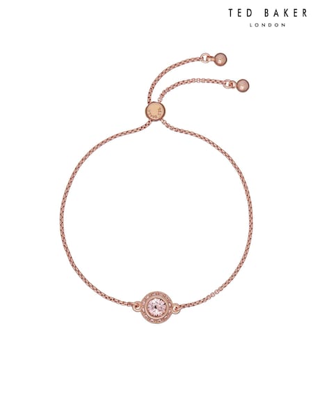 Ted Baker Pink SOLETA: Solitaire Sparkle Crystal Adjustable Bracelet (659089) | €46