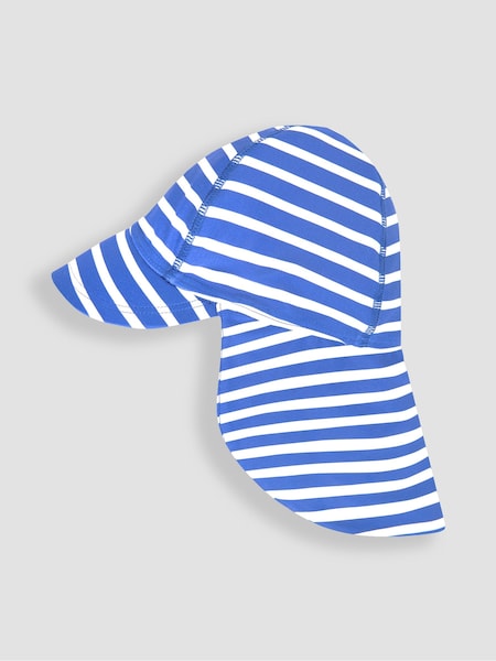 JoJo Maman Bébé Cobalt Blue UPF 50 Sun Protection Hat (659183) | kr200