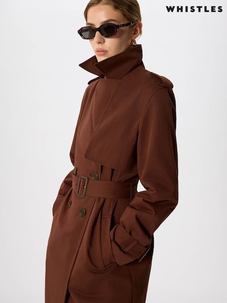 Braun - Whistles Valentina Trench Coat