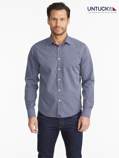 UNTUCKit Regular Fit 100% Cotton Wrinkle Free Orville Shirt (659370) | 113 €