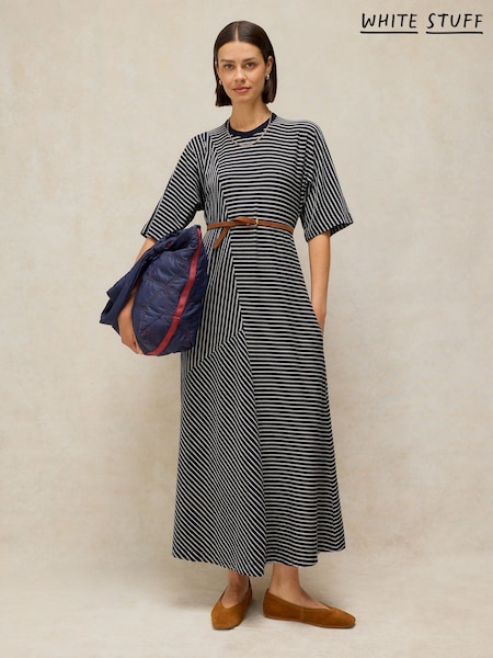 Синій - White Stuff Tieney Jersy T-shirt Dress