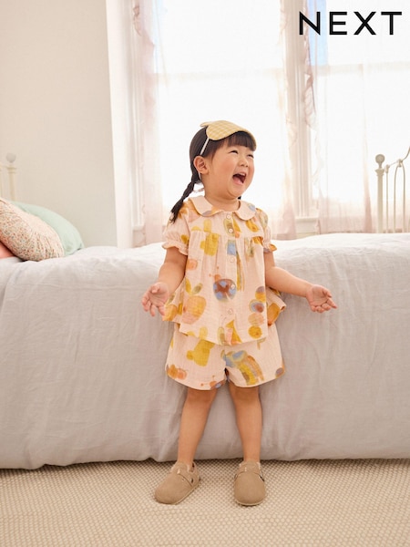 Creme Charakter - Woven Button Through Pyjamas (9mths-12yrs) (659993) | 12 € - 15 €