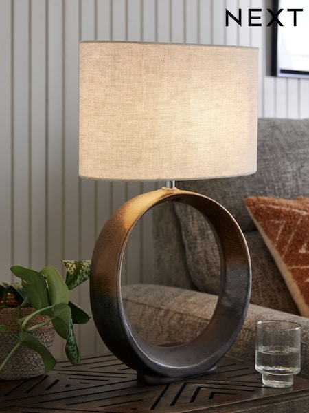 Bronze Aspen Ceramic Table Lamp (660144) | €99