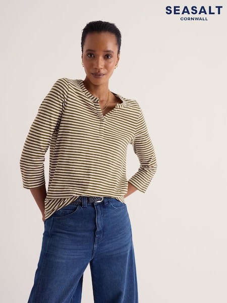Green - Seasalt Cornwall Carlyon Top
