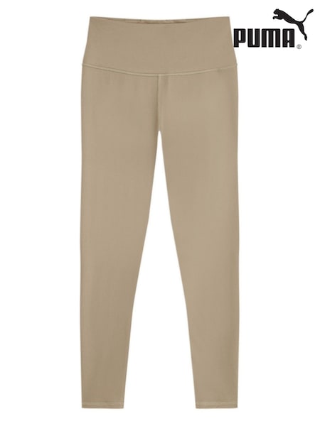 Бежевый - Puma EVOLVE Womens High-Waisted Full-Length Training Tights (660583) | €58