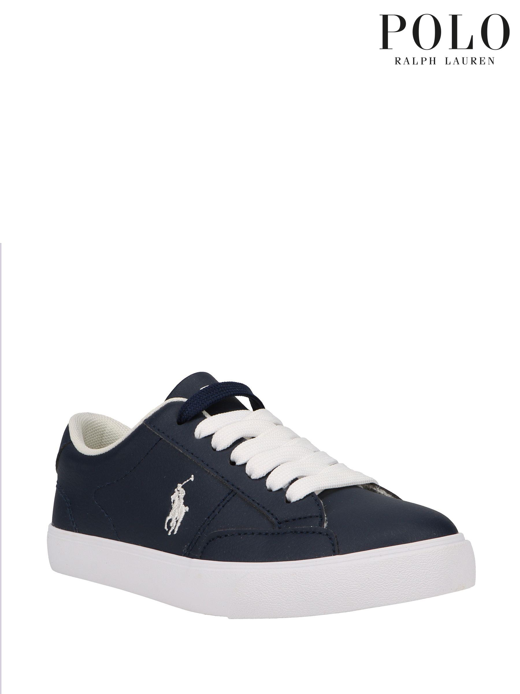 Boys Trainers Blue Low Top Plain Lace Up Next Oman