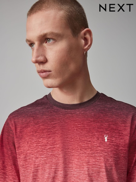 Red 100% Cotton Dip Dye T-Shirt (662125) | €5