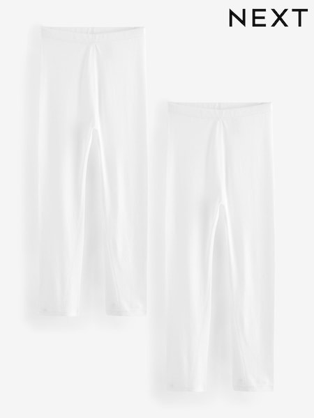 White Kind to Skin Leggings 2 Pack (9mths-12yrs) (662318) | €17 - €24