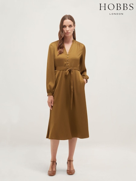 Green - Hobbs Katia Dress