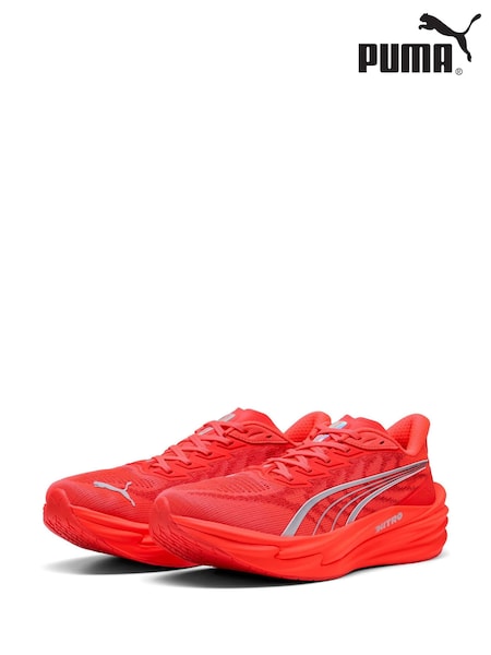 Red - Regular Puma Deviate Nitro 4 Trainers