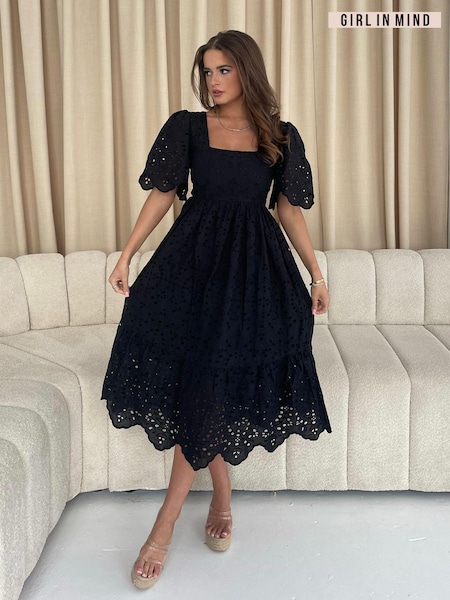 Girl In Mind Aspen Broderie Tiered Midaxi Dress (662512) | €34