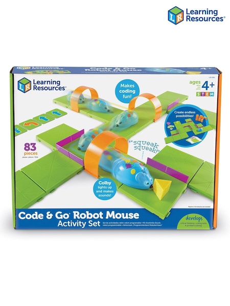 Learning Resources Code & Go Mouse Activity Set Rechargeable