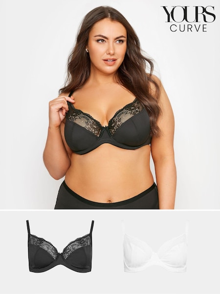 Yours Curve Non Padded Under Wired Bra 2 Pack (662947) | 185 zł