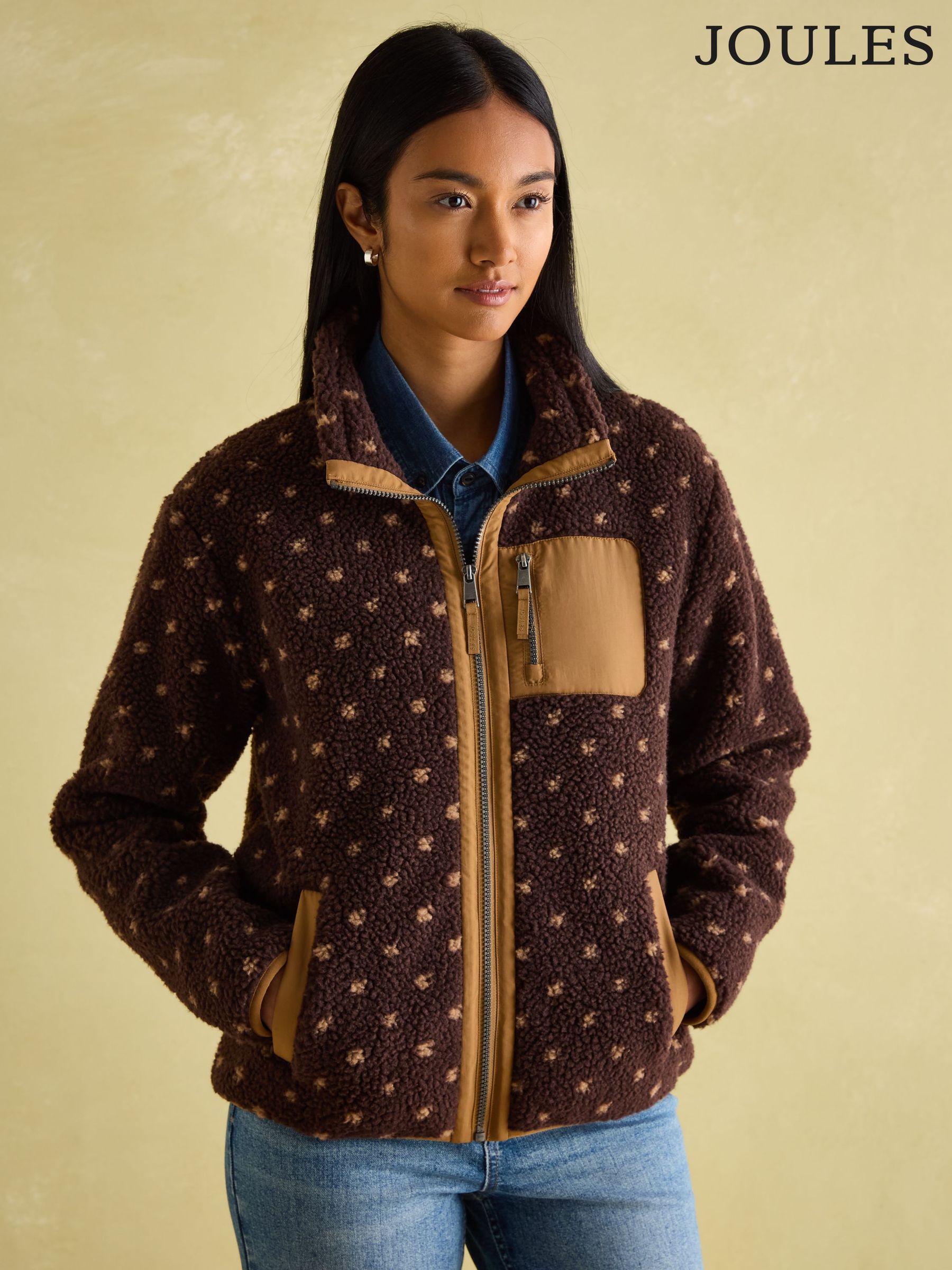Joules womens fleece deals