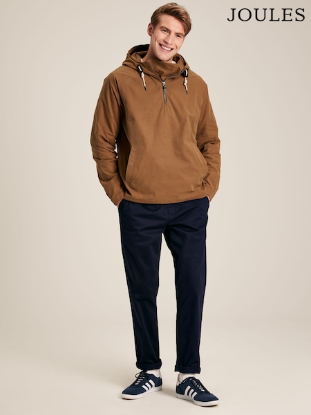 Joules Wilton Brown Pullover Wax Jacket (663510) | €32