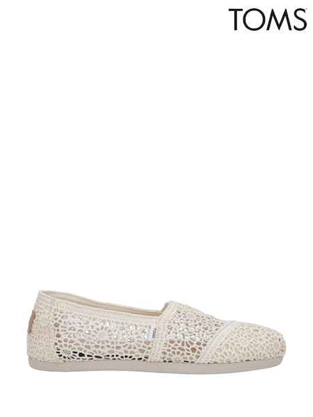 كريم - Toms Alpargata Slip On Shoes