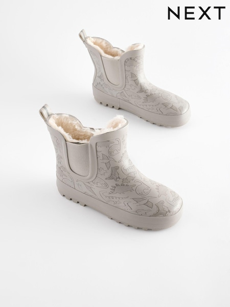 Neutraali dinosaurus - Warm Lined Ankle Wellies (664086) | €23 - €28