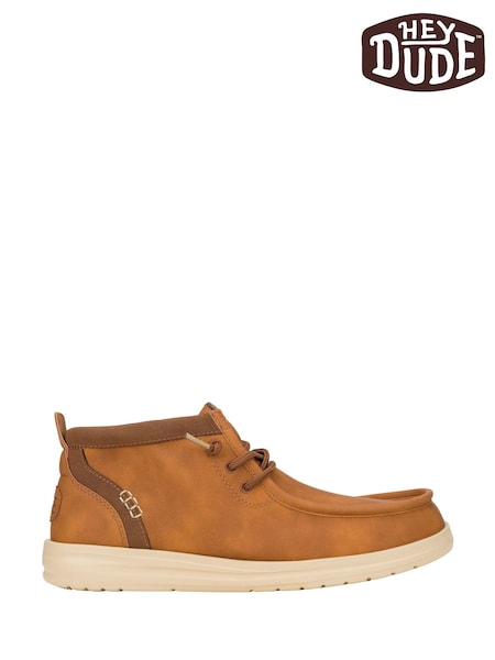 Brown - Regular Heydude Wally Mid Gripr Classic Boots