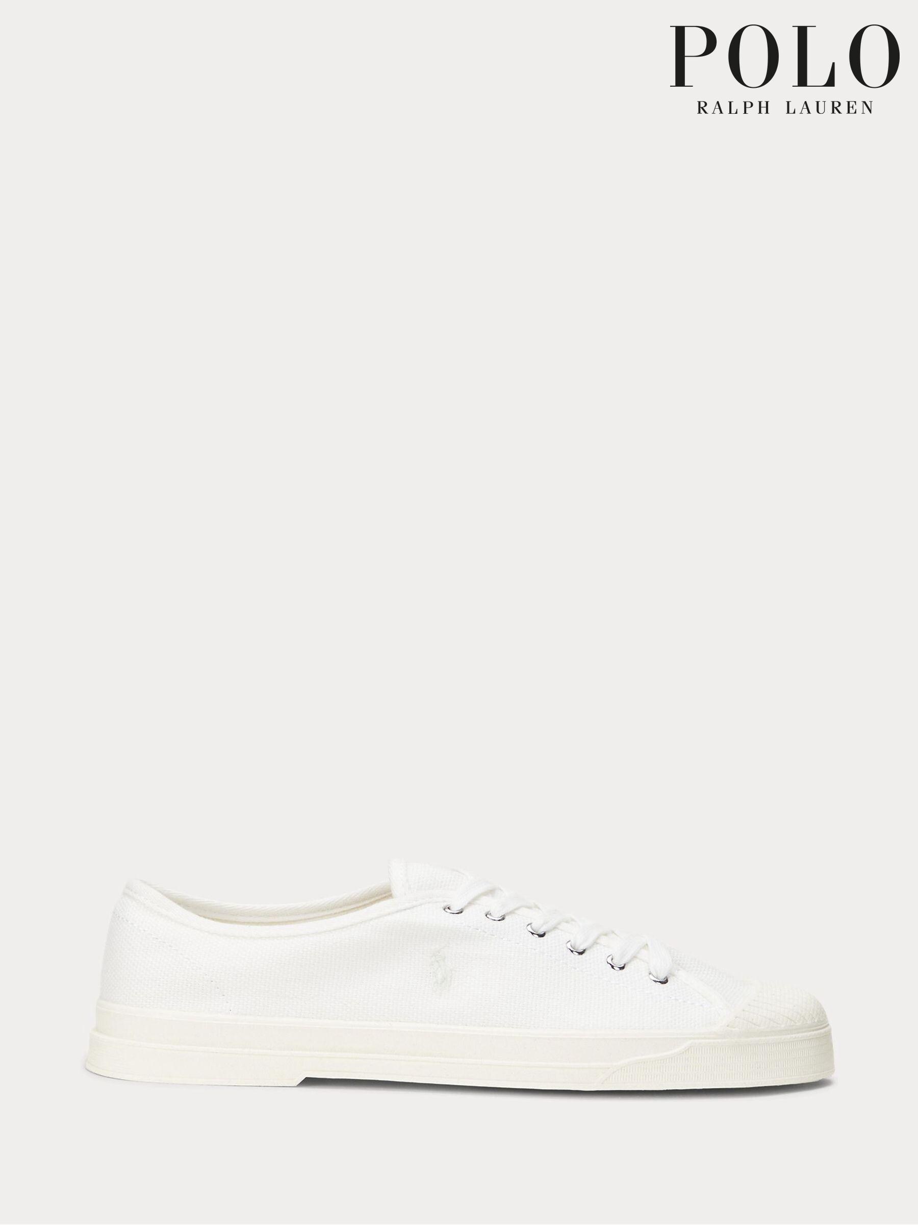 Polo ralph lauren white sherwin trainers store