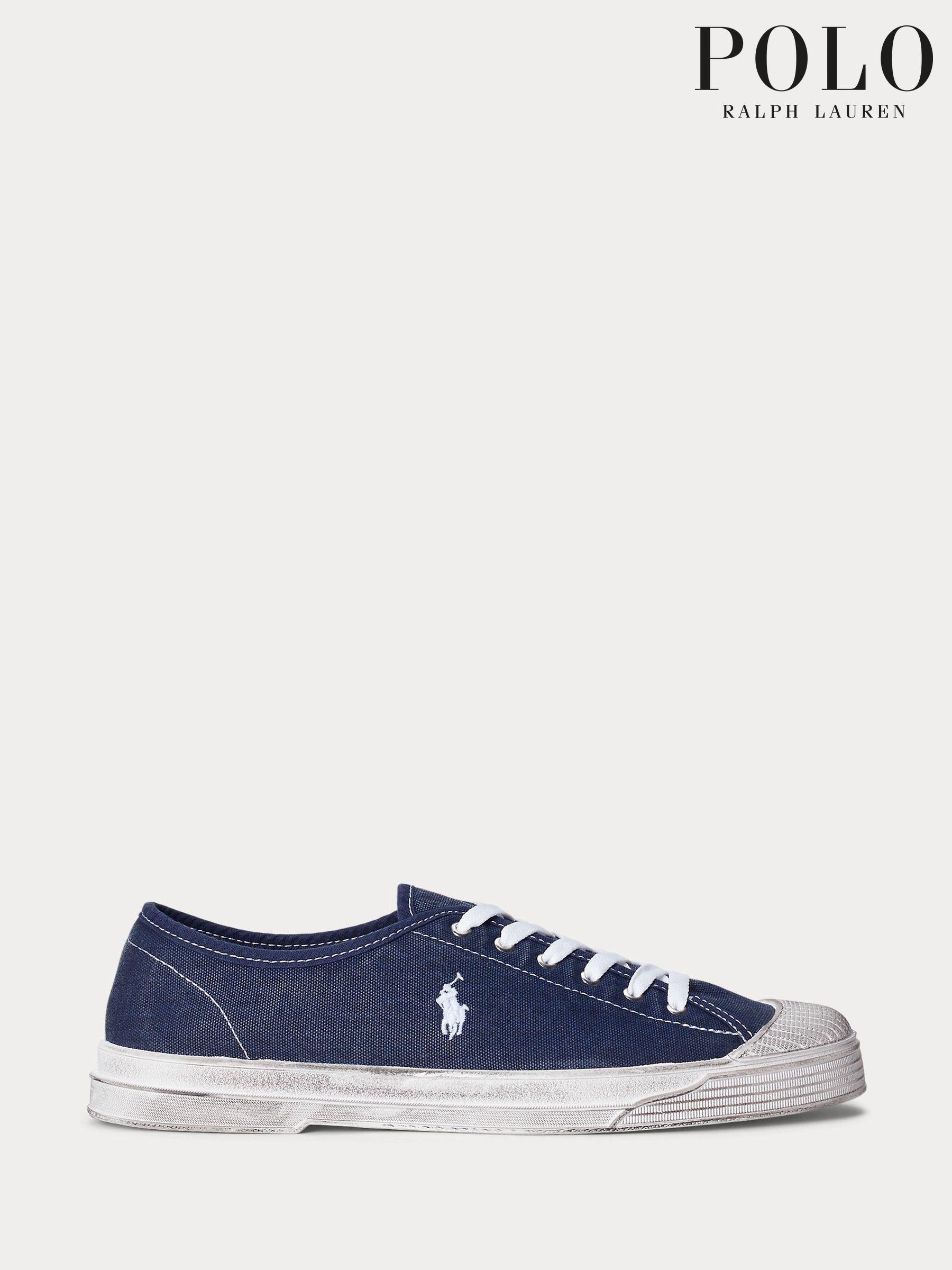 Women's polo ralph lauren canvas shoes hot sale