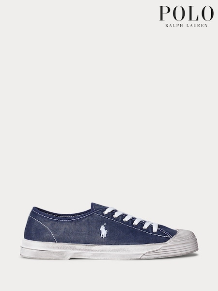 Polo Ralph Lauren Essence 100 Canvas Cap Toe Trainers (665204) | €60