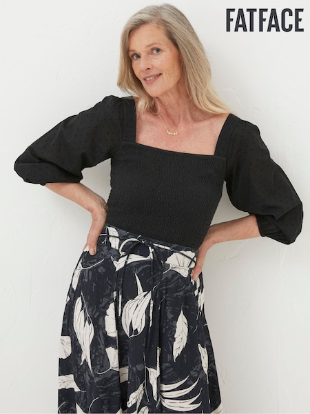 FatFace Black Lila Top (665812) | €16