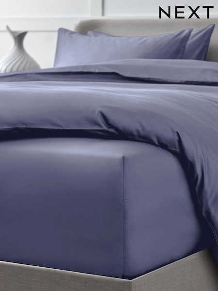 Blue Collection Luxe 400 Thread Count 100% Egyptian Deep Fitted Cotton Sateen Sheet (665895) | €31 - €50