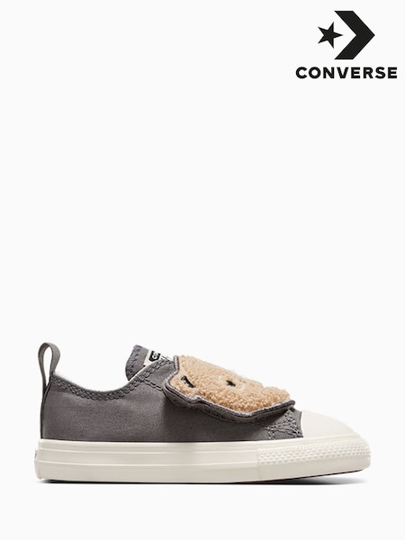 Converse Grey Chuck Taylor All Star Teddy Trainers (666291) | AED107