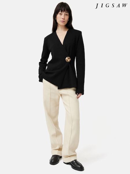 Jigsaw Black Milano Gold Disc Jacket (666698) | €140