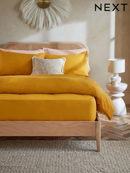 Yellow Mustard Cotton Rich Sheet (666864) | €13 - €21