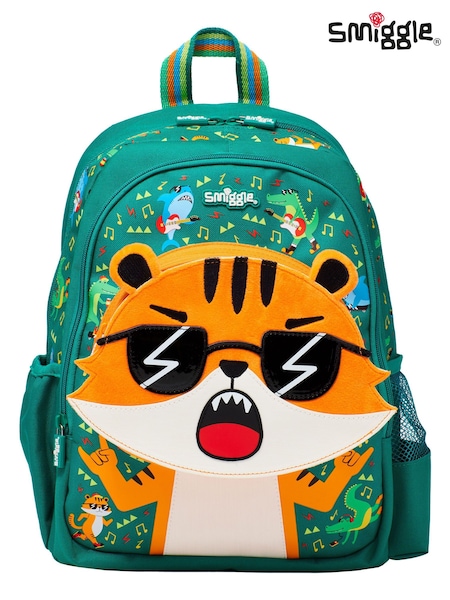 Smiggle Green Junior Lets Play Character Backpack (667591) | €50