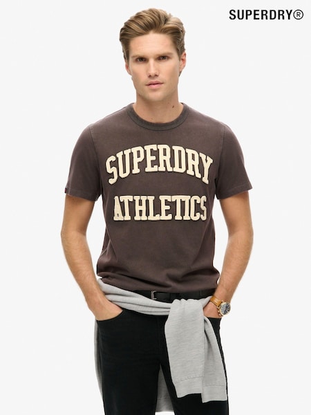 Superdry Green 100% Cotton Vintage Athletic Short Sleeve T-Shirt (667864) | €53