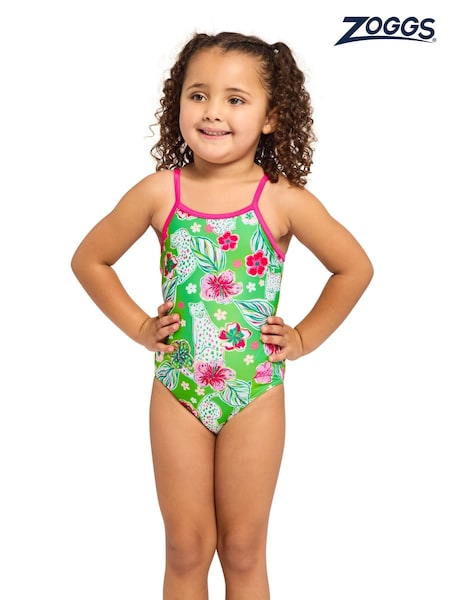 Verde - Costum de baie Zoggs Yaroomba Floral