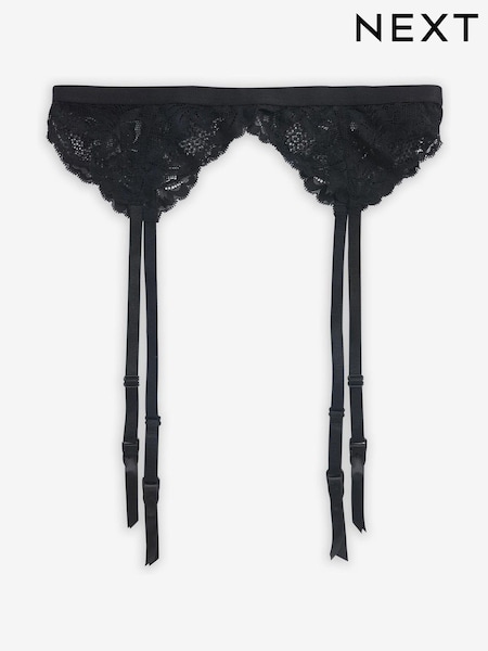 Черный - Lace Suspender Belt (668797) | €9