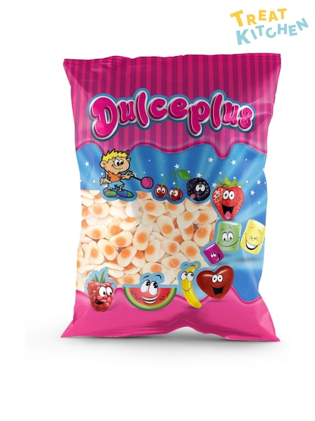 Treat Kitchen Sugared Fried Egg Gummy Sweets 1 Kilo Bag