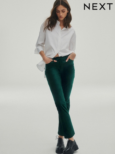 Сине-зеленый - Premium Velvet Trousers (669483) | €15