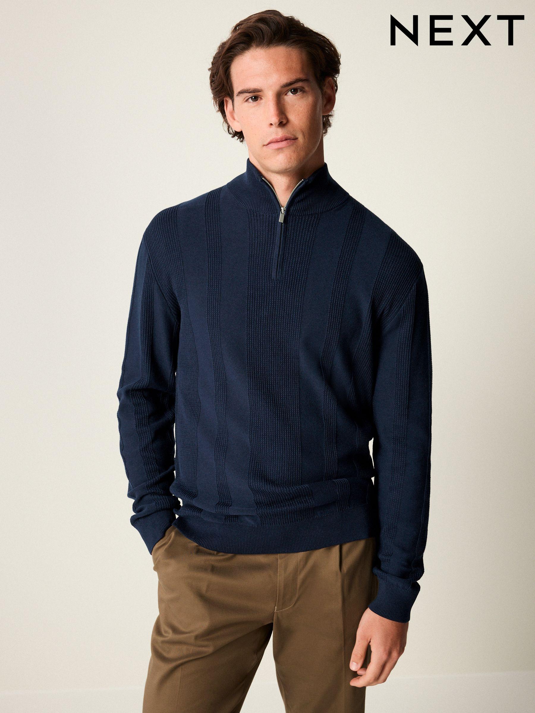 Men s Polo Shirts Blue Evening Tops Next Oman