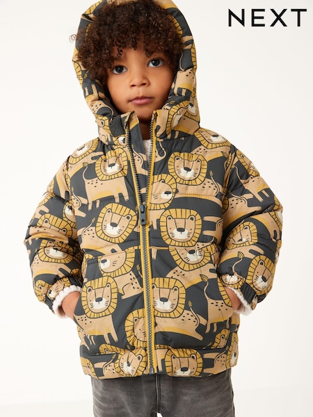 Grey Lion Padded Coat (3mths-7yrs) (670730) | €12.50 - €13.50